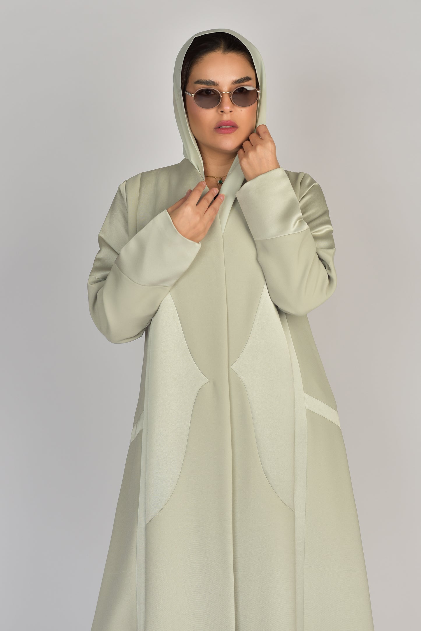 بليزر كريب فستقي