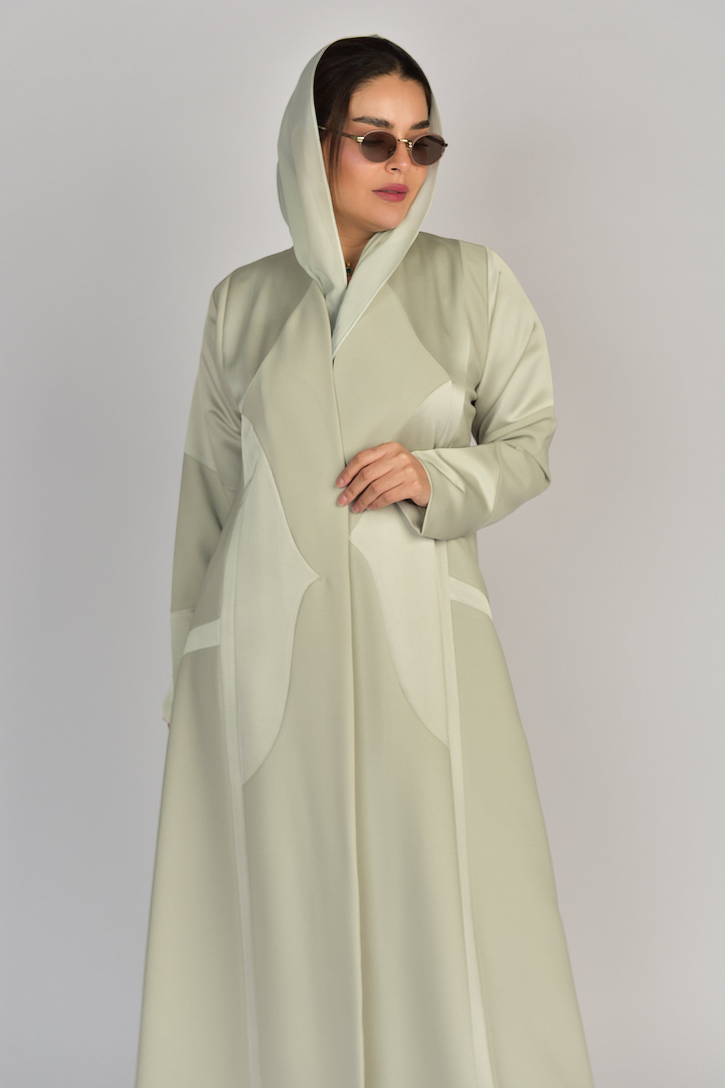 بليزر كريب فستقي