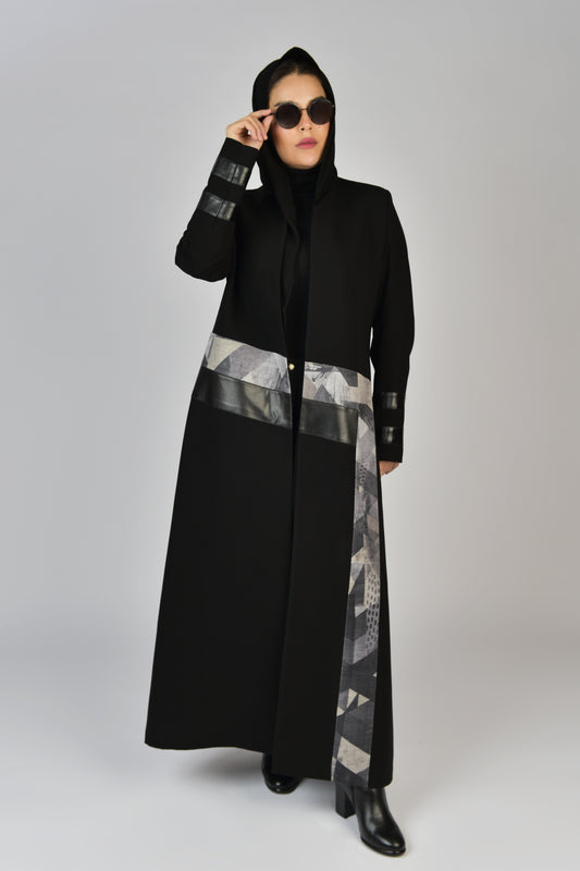 بليزر من الكريب لون اسود